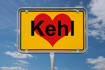 Ortstafel Kehl