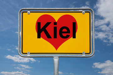 Ortstafel Kiel