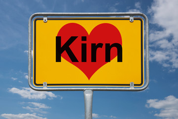 Ortstafel Kirn
