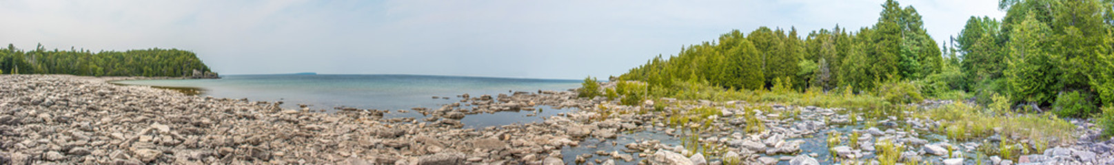 Rocky Beach at Bruce Peninsula National Park Ontario Canada