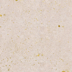 Metallic Gold Sprinkled Pattern on Cork Texture Background