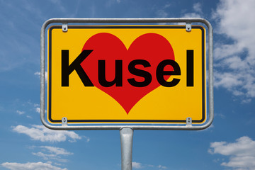 Ortstafel Kusel