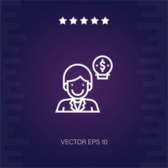 creative vector icon modern illustration