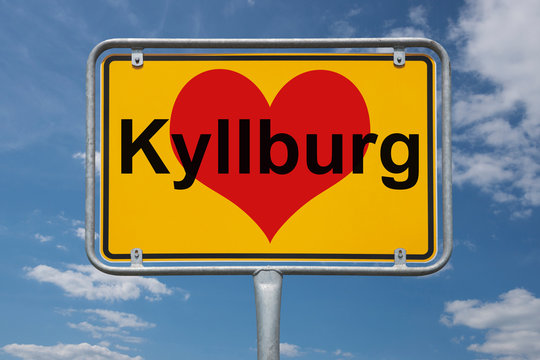 Ortstafel Kyllburg