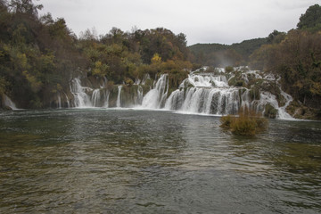 Obraz na płótnie Canvas Views of the Krka National Park, near Sibenik, Croatia