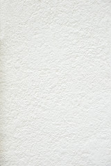 roughcast wall white painted