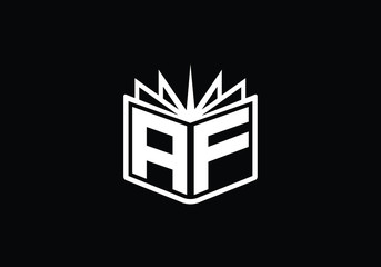 Initial Monogram Letter A F Logo Design Vector Template. Graphic Alphabet Symbol for Corporate Business Identity