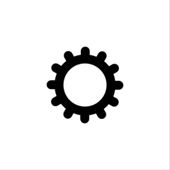 Setting, Gear, Tool, Cog Isolated Flat Web Mobile Icon