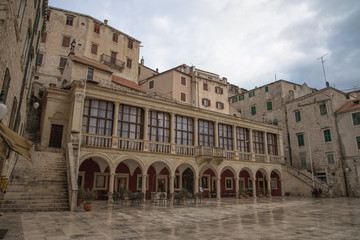 Views of Sibenik Town Hall, Sibenik, Croatia