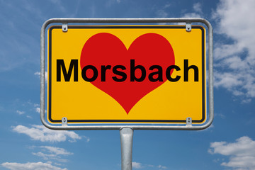 Ortstafel Morsbach