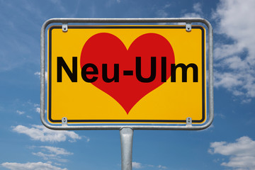 Ortstafel Neu-Ulm