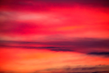 Fototapeta premium Twilight sky and cloud at sunset