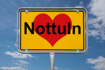 Ortstafel Nottuln