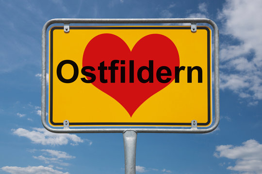 Ortstafel Ostfildern