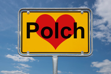 Ortstafel Polch