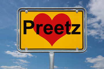 Ortstafel Preetz