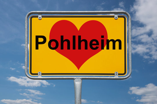Ortstafel Pohlheim
