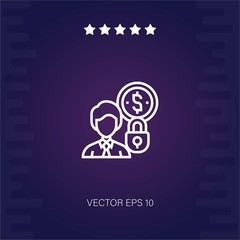 accounting vector icon modern illustration