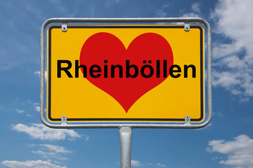 Ortstafel Rheinböllen
