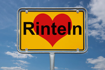 Ortstafel Rinteln