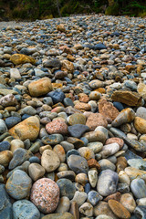 Smooth Colorful Stones, Little Hunters Beach, Acadia National Park, Maine