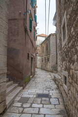 Fototapeta na wymiar Views of the city of Sibenik, Croatia