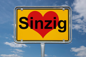 Ortstafel Sinzig