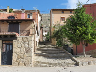 Street in Spanish village