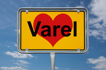Ortstafel Varel