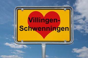Ortstafel Villingen-Schwenningen