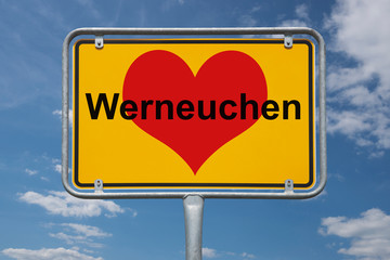 Ortstafel Werneuchen