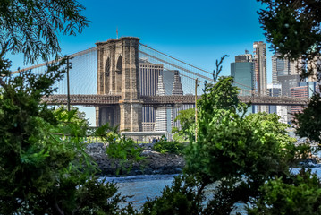 Naklejka premium Brooklyn Bridge