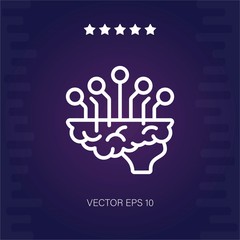 analytics vector icon modern illustration