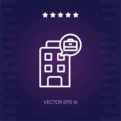 office vector icon modern illustration