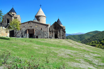 Fototapeta na wymiar Armenia Goshavank Monastery