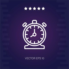 time management vector icon modern illustration