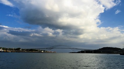 the Bridge of the Americas in Panama