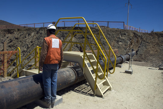 Instalaciones para la gran miner&iacute;a del cobre plantas de extracci&oacute;n de concentrado de cobre  Minera Maria Ines De Andacollo Coquimbo Chile Sudamerica