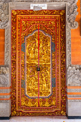 Hindu temples in Dempasar area on Bsli
