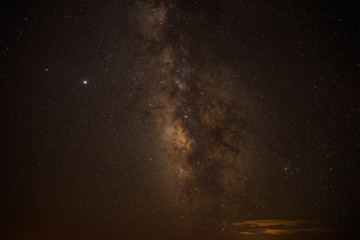Milky Way close up with star detail