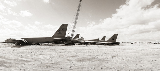 B-52's being chopped for treaty compliance