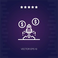 success vector icon modern illustration