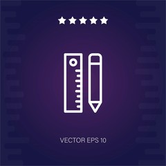 office material vector icon modern illustration