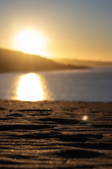 sunrise in the beach