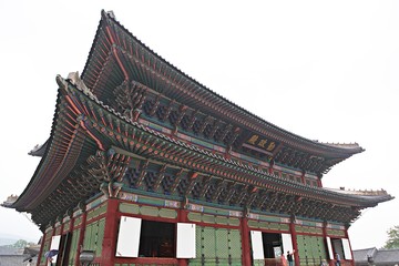Obraz premium 한국 서울 경복궁 입니다