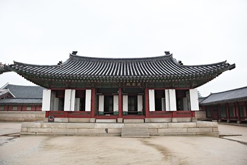 Obraz premium 한국 서울 경복궁 입니다