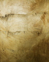 surface with a golden rough texture