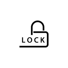 Security logo vector icon