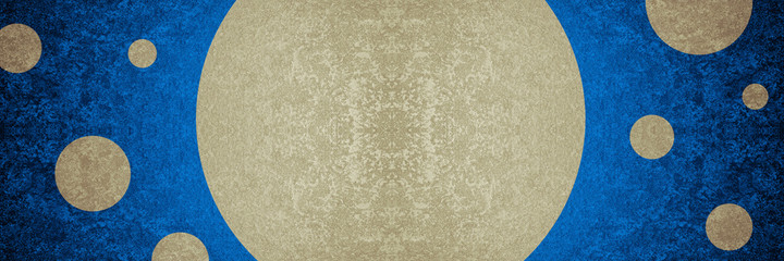 惑星イメージのバナー素材