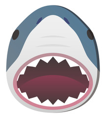Fototapeta premium サメの口